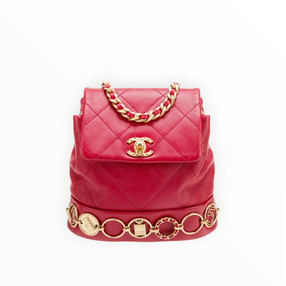 Chanel Small Coco Icon Charm Baclpack bag